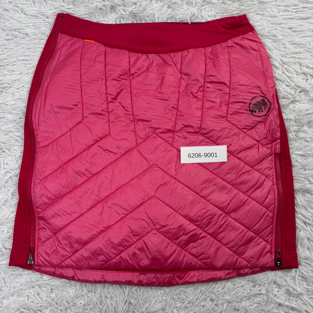 Mammut Skirt Womens Small Pink Dragon Fruit Aenergy Insulated Puffer Zipped S - Picture 10 of 10